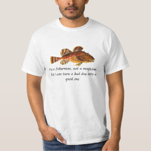 T-shirt Pêche terminée : mais pas sans un bon rire