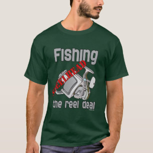 T-shirt Pêche Tête d'acier L'opération de bobine