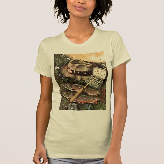 T-shirt Pêche toujours de la vie (Devant)