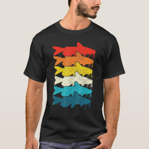 T-shirt Pêche Vintage Pêche à la pêche Pêche