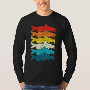 T-shirt Pêche Vintage Pêche à la pêche Pêche