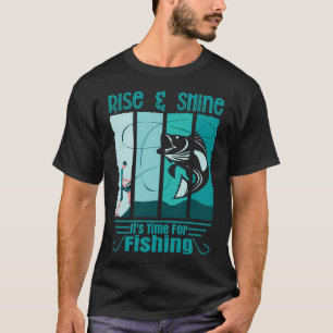 T-shirt Pêcher avec moi a toujours été une excuse pour boi