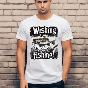 T-shirt Pêcher en rêvant