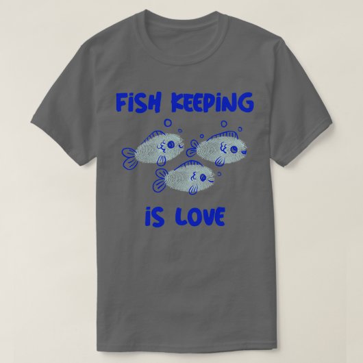 T-shirt Pêcher est l'amour (Design devant)