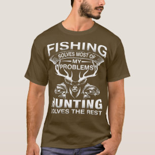 T-shirt Pêcher les cadeaux de chasse pour les chasseurs q