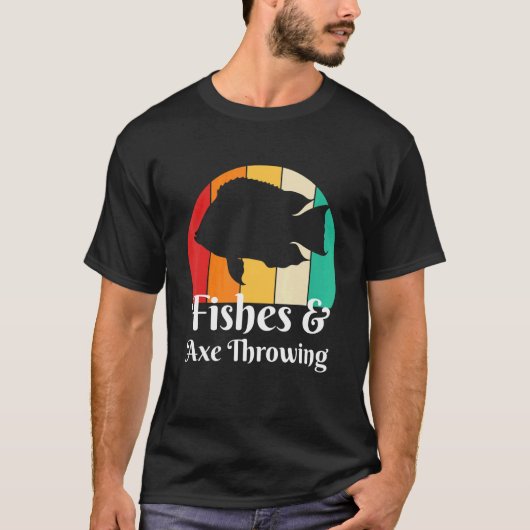 T-shirt Pêches Et Lancer De Hache (Devant)