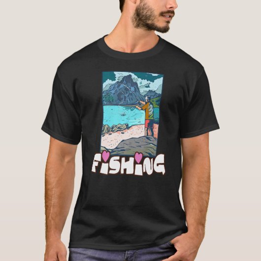 T-shirt Pêcheur à la mouche (Devant)