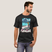 T-shirt Pêcheur à la mouche (Devant entier)