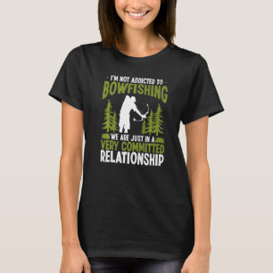 T-shirt Pêcheur à l'arbalète en aéroglisseur dépendant à l
