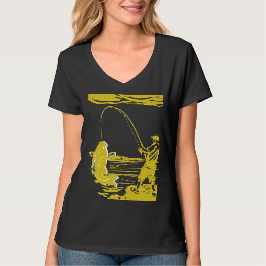 T-shirt Pêcheur Big Fish (Devant)