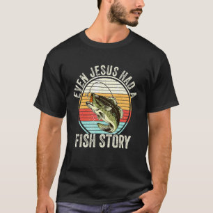 T-shirt Pêcheur chrétien Jésus Bible Prière