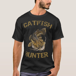 T-shirt Pêcheur De Catfish Catfish Pour Pêcheur De Catfish