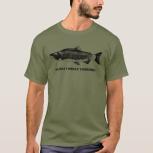 T-shirt Pêcheur de combat de l'Alaska