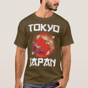 T-shirt Pêcheur de Koi Carp Japonais Amoureux du poisson T