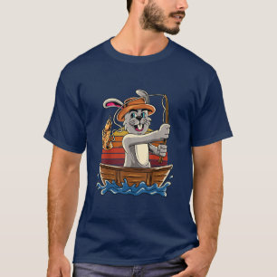 T-shirt Pêcheur de lapin Pêche de lapin