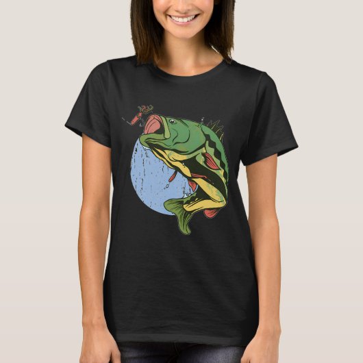 T-shirt Pêcheur de perche (Devant)