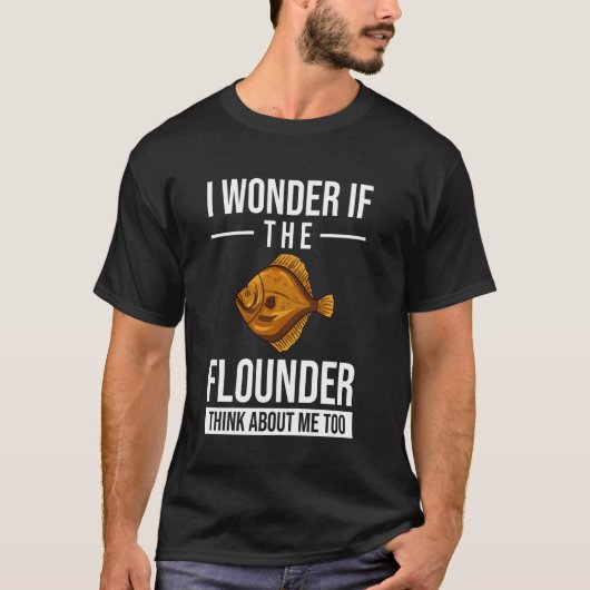T-shirt Pêcheur de plies (Devant)
