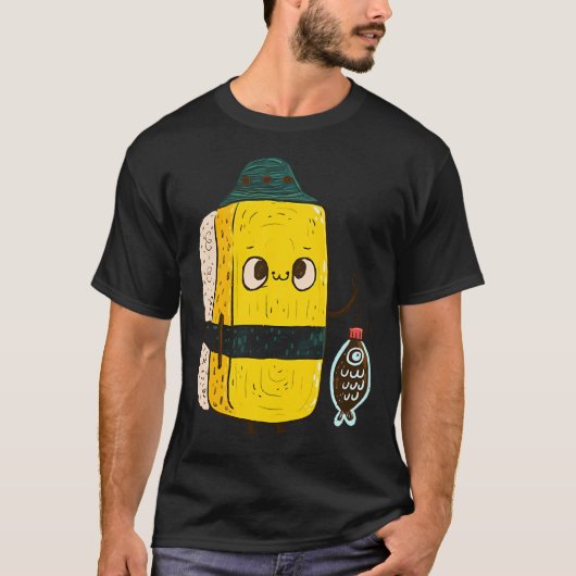 T-shirt Pêcheur de Sushi (Devant)