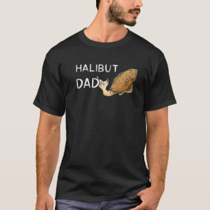 T-shirt Pêcheur d'halibut homme Pêcheur d'halibut Papa Cha