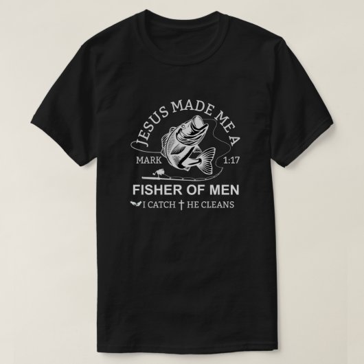 T-SHIRT PÊCHEUR D'HOMMES (Design devant)