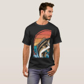 T-shirt Pêcheur drôle de la pêche (Devant entier)