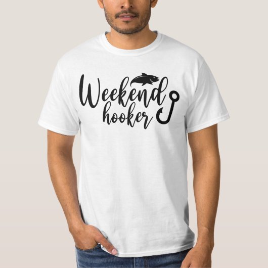 T-shirt Pêcheur du week-end (Devant)