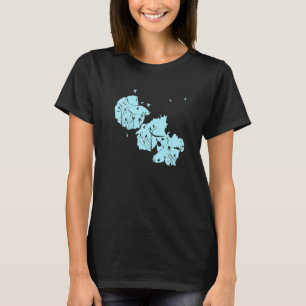 T-shirt Pêcheur expert pêcheur de bar profond en mer pêche
