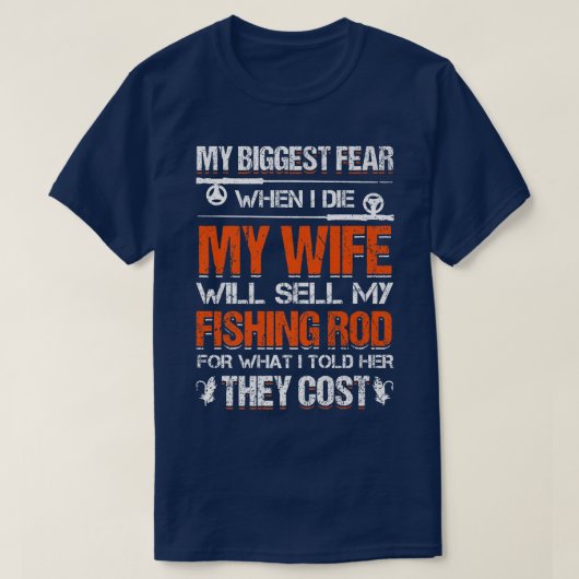 T-shirt Pêcheur Fisher Fish237 (Design devant)