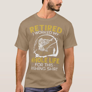 T-shirt Pêcheur grand-père de pêche de Fisher Hook