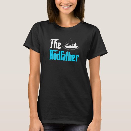 T-shirt Pêcheur Le Rodfather (Devant)