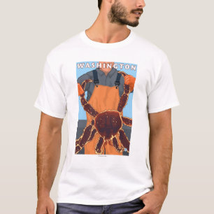 T-shirt Pêcheur limule - Washington