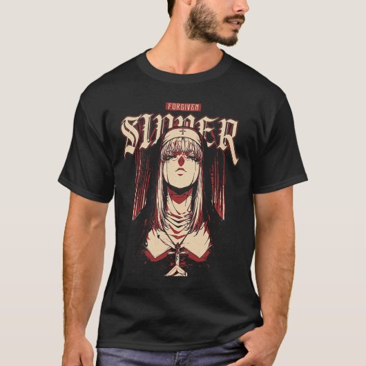 T-shirt Pécheur (Pardonné) (Devant)