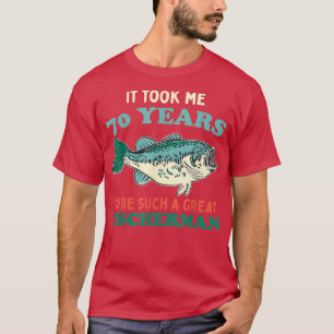 T-shirt Pêcheur Partie Pêche Pêcheur Pêcheur Poisson 70e a