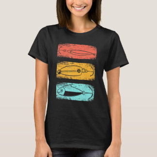 T-shirt Pêcheur Pêche Sport Pêche Pêche Pêcheur Rod Pêche