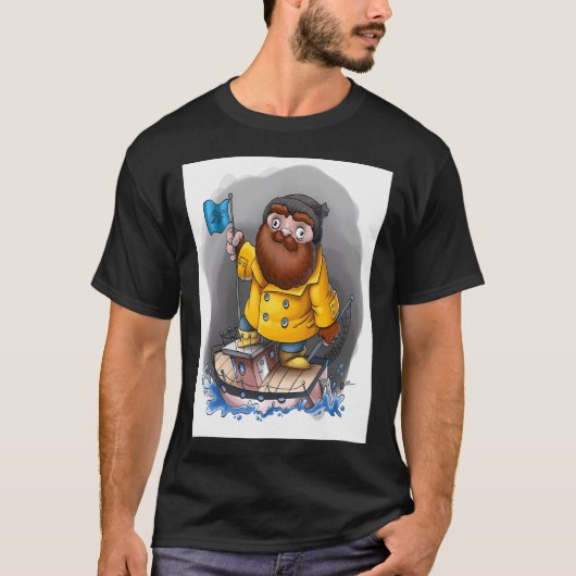 T-shirt Pêcheur Premium (Devant)