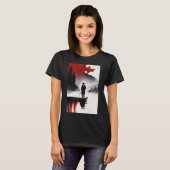 T-shirt Pêcheur solitaire (Devant entier)