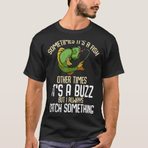 T-shirt Pêcheur tournant bateau pêche humour blagues batea