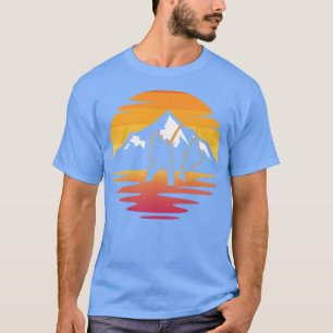 T-shirt Pêcheur vintage à la mouche