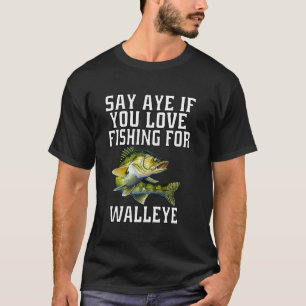 T-shirt Pêcheurs de doré disent oui si vous aimez la pêche