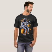 T-shirt Pêcheurs, graphique silhouette classique moderne d (Devant entier)