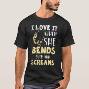 T-shirt Pêcheurs Pêcheur Amateur Jeux de Mots Pêche en Lac