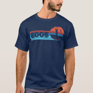 T-shirt Pêcheurs Vintage né 2005 Anniversaire FlyFishing F