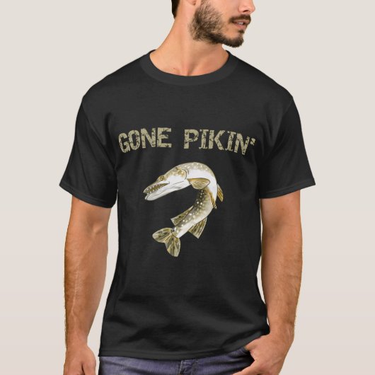 T-shirt Pêchez le brochet (Devant)