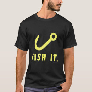 T-shirt Pêchez-le Crochet Nature Sports Pêcheur Hobby Moul