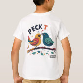 T-shirt Peck the Love (Dos)