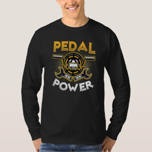 T-shirt Pedal Power Anti Ebike vélo vélo vélo