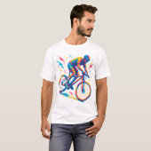 T-shirt Pédale burst (Devant entier)