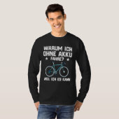 T-shirt Pedelec E Vélo Dire Vélo (Devant entier)