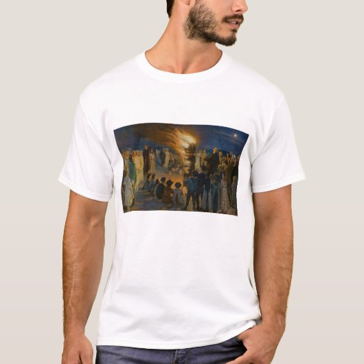 T-shirt Peder Severin Kroyer - Bonfire de la veille du mil (Devant)