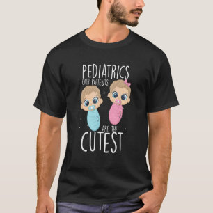 T-shirt Pédiatre, médecin pédiatre, infirmière, patients